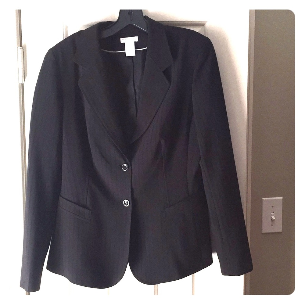 Worthington blazer lined with pockets 10
